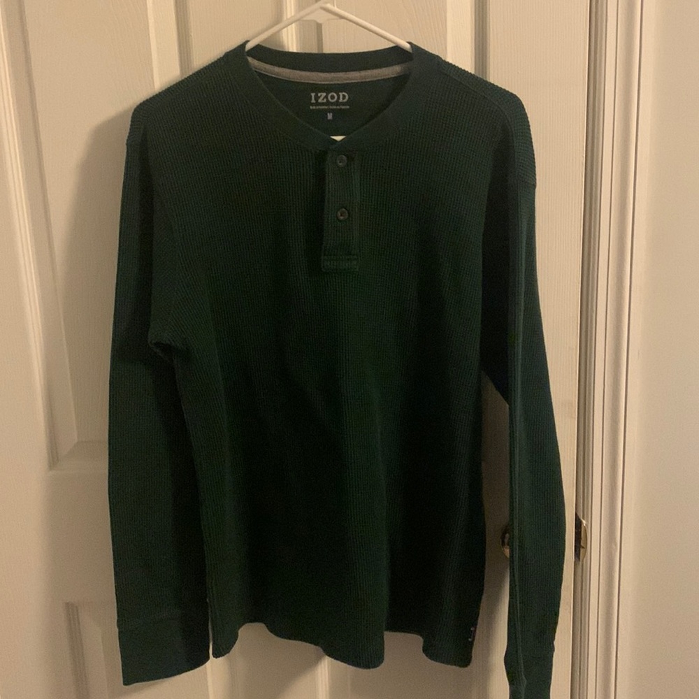 IZOD Green sweater